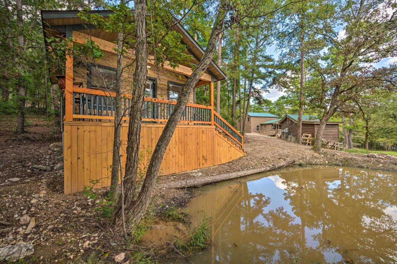 Romantic Broken Bow Cabin With Jacuzzi And Fire Pit! מראה חיצוני תמונה