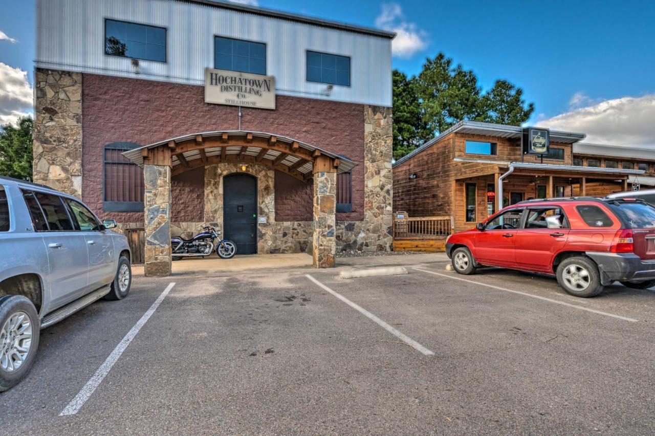 Romantic Broken Bow Cabin With Jacuzzi And Fire Pit! מראה חיצוני תמונה